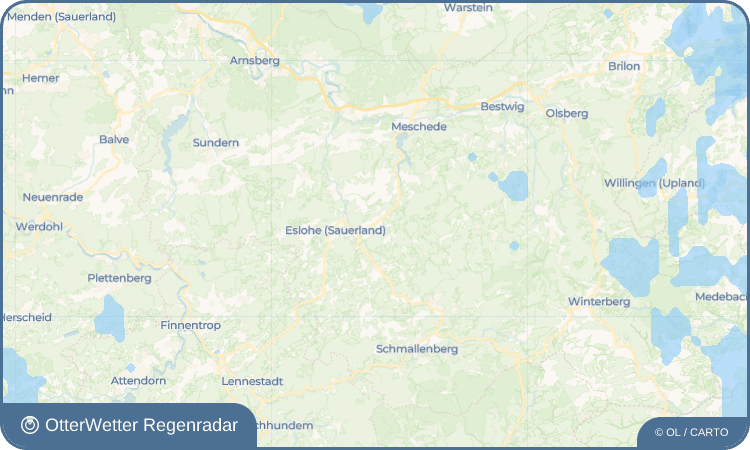 OtterWetter Regenradar-Widget Beisinghausen