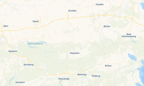 Regenradar Vorschaubild - Aktuelle Niederschläge in Belecke und Umgebung