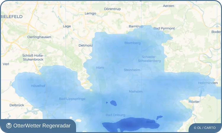 Wetter-Widget-Vorschau mit Vorhersagedaten für Bellenberg