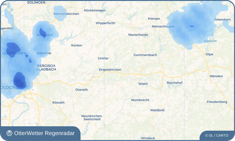 Wetter-Widget-Vorschau mit Vorhersagedaten für Bellingroth