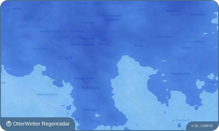 Wetter-Widget-Vorschau mit Vorhersagedaten für Bennerscheid