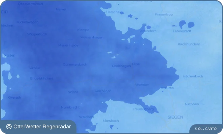 Widget-Vorschau für Benolpe Wetter-Widget-Vorschau mit Vorhersagedaten für Benolpe