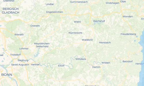 Regenradar Vorschaubild - Aktuelle Niederschläge in Benroth und Umgebung