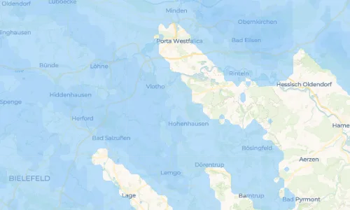 Regenradar Vorschaubild - Aktuelle Niederschläge in Bentorf und Umgebung