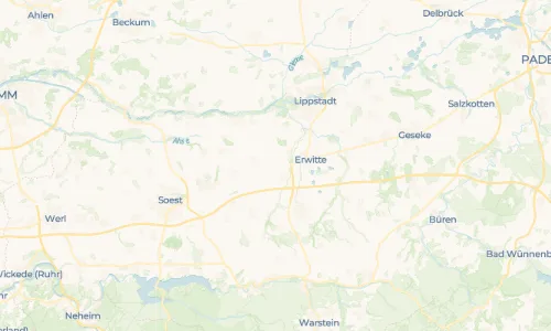 Regenradar-Vorschau: aktuelle Niederschläge in Berenbrock und Umgebung