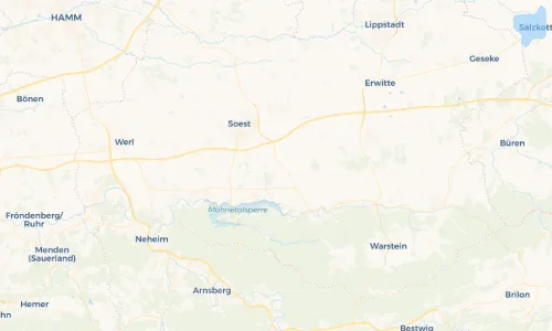 Regenradar Vorschaubild - Aktuelle Niederschläge in Bergede und Umgebung