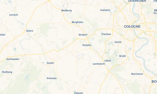 Regenradar Vorschaubild - Aktuelle Niederschläge in Bergerhausen und Umgebung