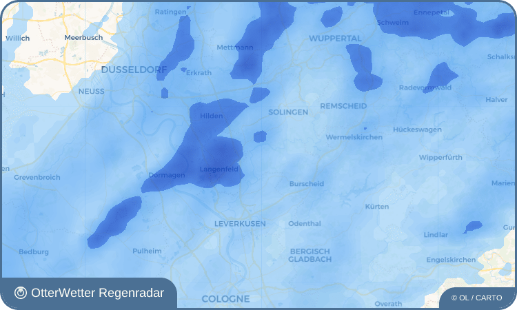 OtterWetter Regenradar-Widget Bergerhof