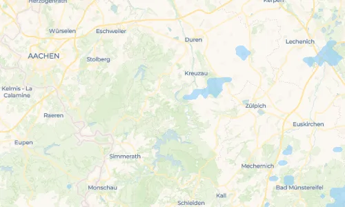 Regenradar Vorschaubild - Aktuelle Niederschläge in Bergstein und Umgebung