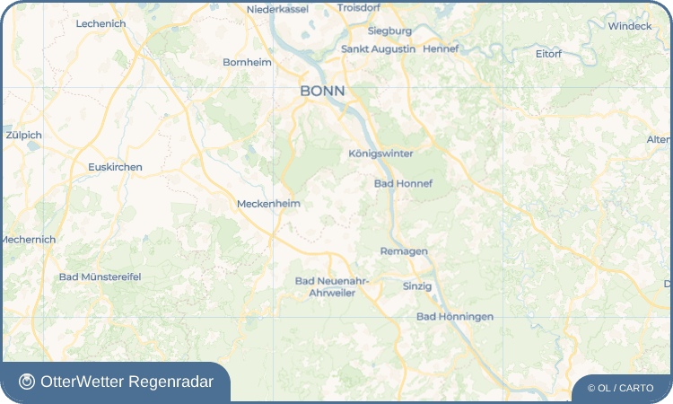Wetter-Widget-Vorschau mit Vorhersagedaten für Berkum