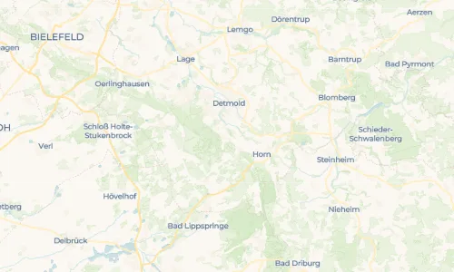Regenradar Vorschaubild - Aktuelle Niederschläge in Berlebeck und Umgebung
