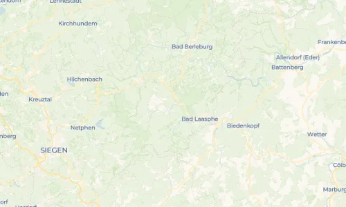 Regenradar Bermershausen: aktuelle Niederschläge in Bermershausen und Umgebung, Stand 25. Oktober 2026 um 15:00 Uhr