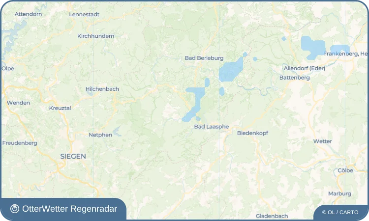 Widget-Vorschau für Bermershausen Wetter-Widget-Vorschau mit Vorhersagedaten für Bermershausen