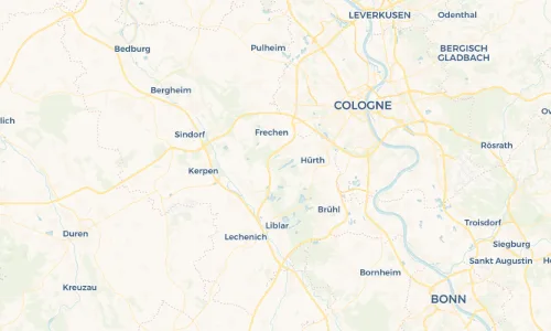 Regenradar Vorschaubild - Aktuelle Niederschläge in Berrenrath und Umgebung