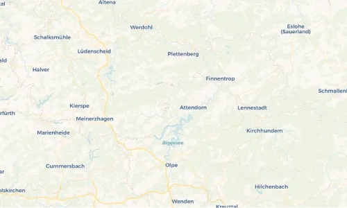 Regenradar Vorschaubild - Aktuelle Niederschläge in Beukenbeul und Umgebung