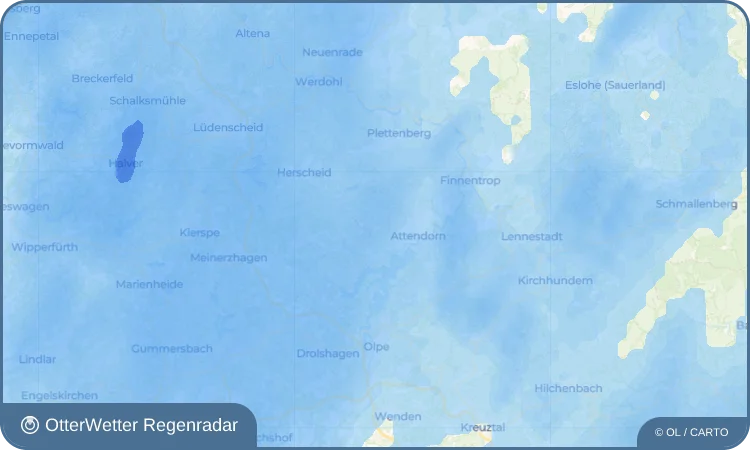 Widget-Vorschau für Beukenbeul Wetter-Widget-Vorschau mit Vorhersagedaten für Beukenbeul