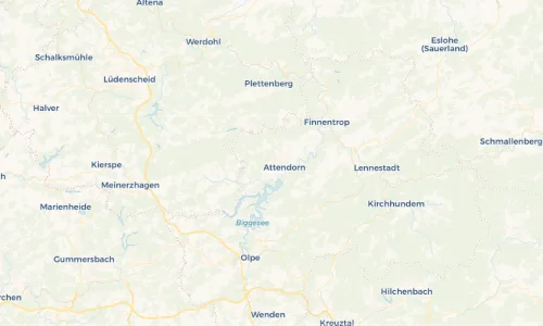 Regenradar Vorschaubild - Aktuelle Niederschläge in Biekhofen und Umgebung