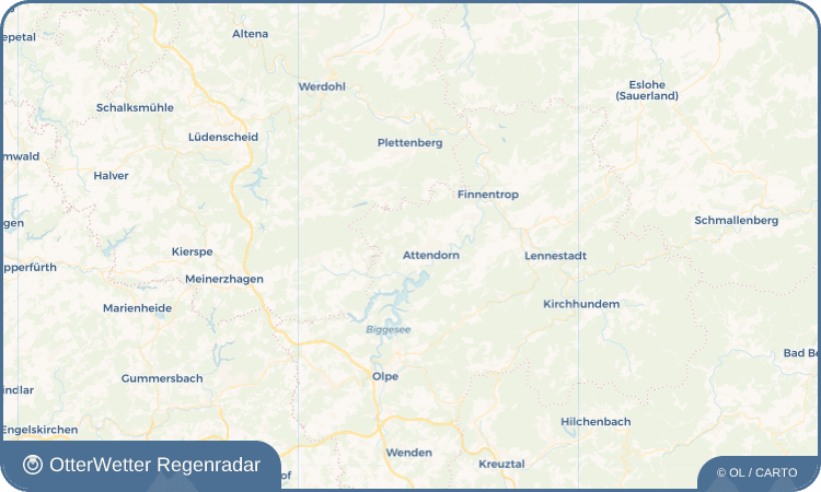 Widget-Vorschau für Biekhofen Wetter-Widget-Vorschau mit Vorhersagedaten für Biekhofen