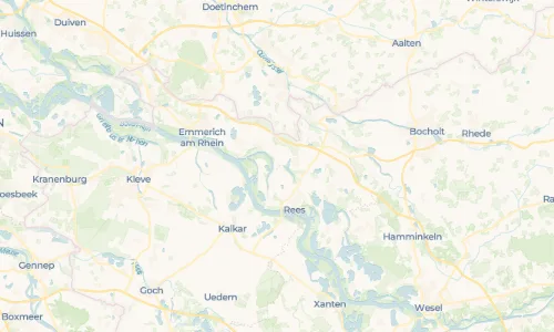 Regenradar-Vorschau: aktuelle Niederschläge in Bienen und Umgebung