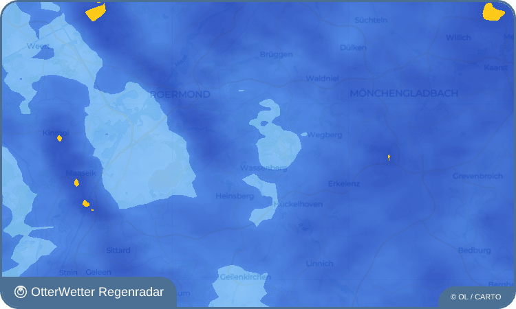 OtterWetter Regenradar-Widget Birgelen
