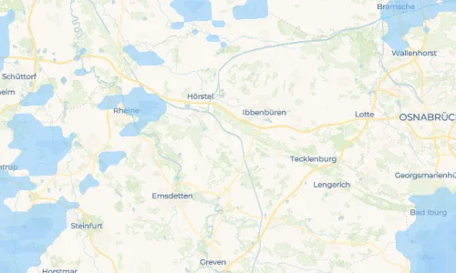 Regenradar-Vorschau: aktuelle Niederschläge in Birgte und Umgebung