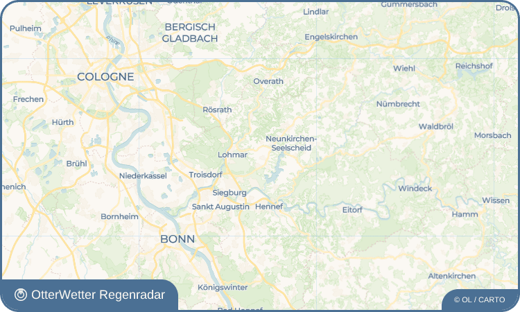 OtterWetter Regenradar-Widget Birk