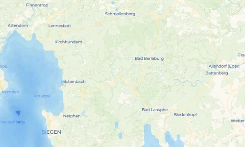 Regenradar Vorschaubild - Aktuelle Niederschläge in Birkefehl und Umgebung
