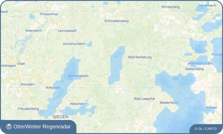Widget-Vorschau für Birkelbach Wetter-Widget-Vorschau mit Vorhersagedaten für Birkelbach