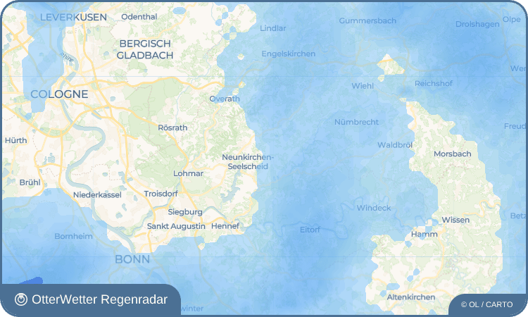 OtterWetter Regenradar-Widget Birkenfeld