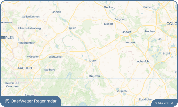OtterWetter Regenradar-Widget Birkesdorf