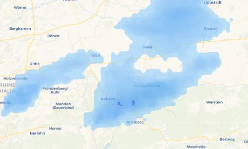 Regenradar Vorschaubild - Aktuelle Niederschläge in Bittingen und Umgebung