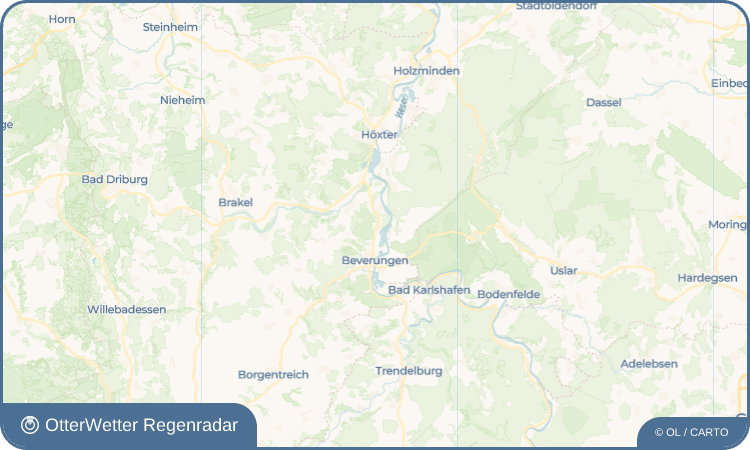 OtterWetter Regenradar-Widget Blankenau