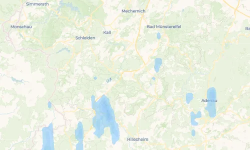 Regenradar Vorschaubild - Aktuelle Niederschläge in Blankenheimerdorf und Umgebung