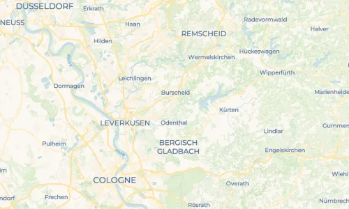 Regenradar Vorschaubild - Aktuelle Niederschläge in Blecher und Umgebung