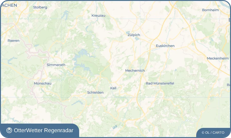 Wetter-Widget-Vorschau mit Vorhersagedaten für Bleibuir
