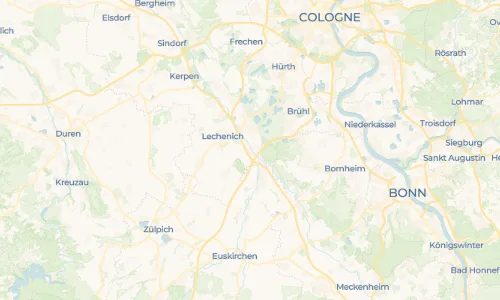 Regenradar Bliesheim: aktuelle Niederschläge in Bliesheim und Umgebung, Stand 27. Oktober 2026 um 9:00 Uhr