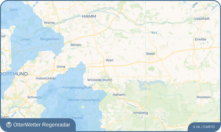 OtterWetter Regenradar-Widget Blumenthal