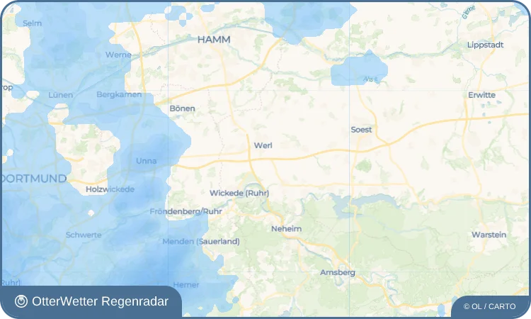 Widget-Vorschau für Blumenthal Wetter-Widget-Vorschau mit Vorhersagedaten für Blumenthal
