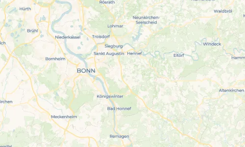 Regenradar Vorschaubild - Aktuelle Niederschläge in Bockeroth und Umgebung