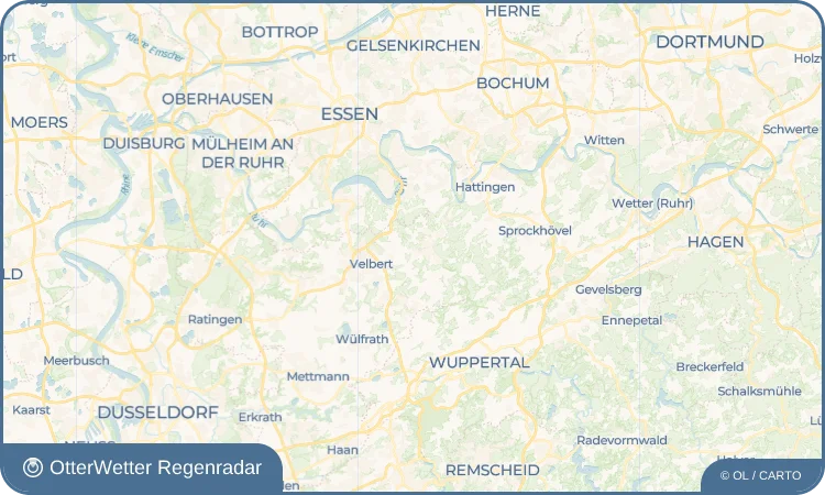 Widget-Vorschau für Bökenbusch Wetter-Widget-Vorschau mit Vorhersagedaten für Bökenbusch