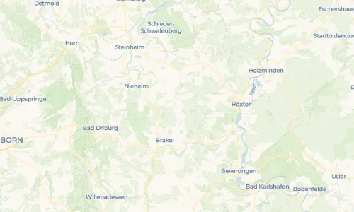 Regenradar Bökendorf: aktuelle Niederschläge in Bökendorf und Umgebung, Stand 26. Oktober 2026 um 14:00 Uhr