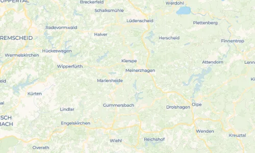 Regenradar Vorschaubild - Aktuelle Niederschläge in Börlinghausen und Umgebung