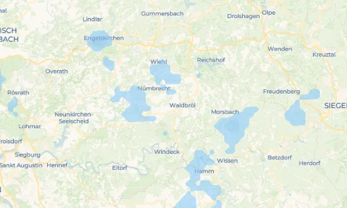 Regenradar Vorschaubild - Aktuelle Niederschläge in Bohlenhagen und Umgebung