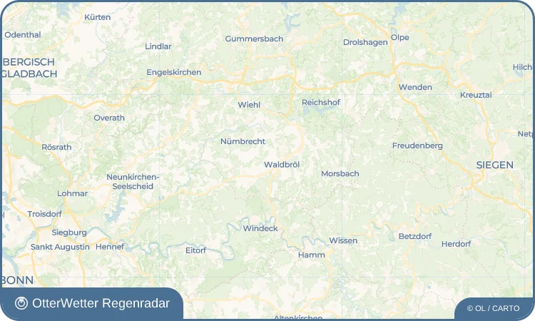 Wetter-Widget-Vorschau mit Vorhersagedaten für Bohlenhagen