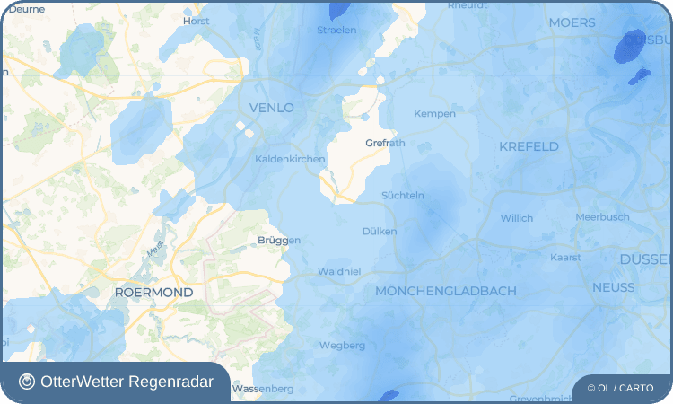 OtterWetter Regenradar-Widget Boisheim