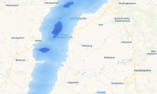Regenradar Vorschaubild - Aktuelle Niederschläge in Bokel und Umgebung