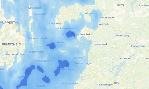 Regenradar Bollwerk: aktuelle Niederschläge in Bollwerk und Umgebung, Stand 17. Oktober 2026 um 3:50 Uhr
