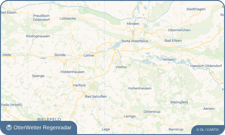 OtterWetter Regenradar-Widget Bonneberg