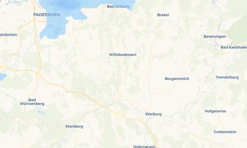 Regenradar-Vorschau: aktuelle Niederschläge in Borlinghausen und Umgebung