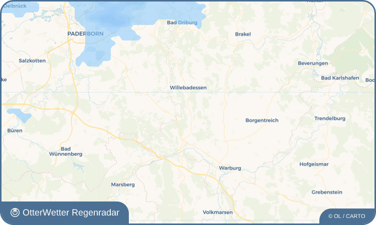 Widget-Vorschau für Borlinghausen Wetter-Widget-Vorschau mit Vorhersagedaten für Borlinghausen
